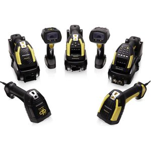 Datalogic PowerScan PM9600-AR, Auto (2D-streepjescodes, 1D streepjescodes), Barcode scanner, Zwart, Geel