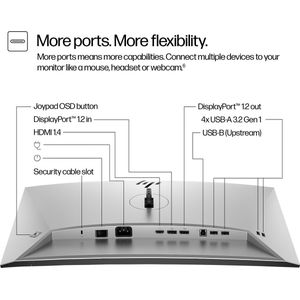 HP - Series 7 Pro - Monitor - 24 Inch - WUXGA - Zwart - Ergonomisch