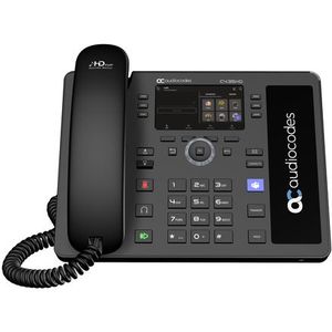 Audiocodes TEAMS-C435HD-R, Telefoon, Zwart