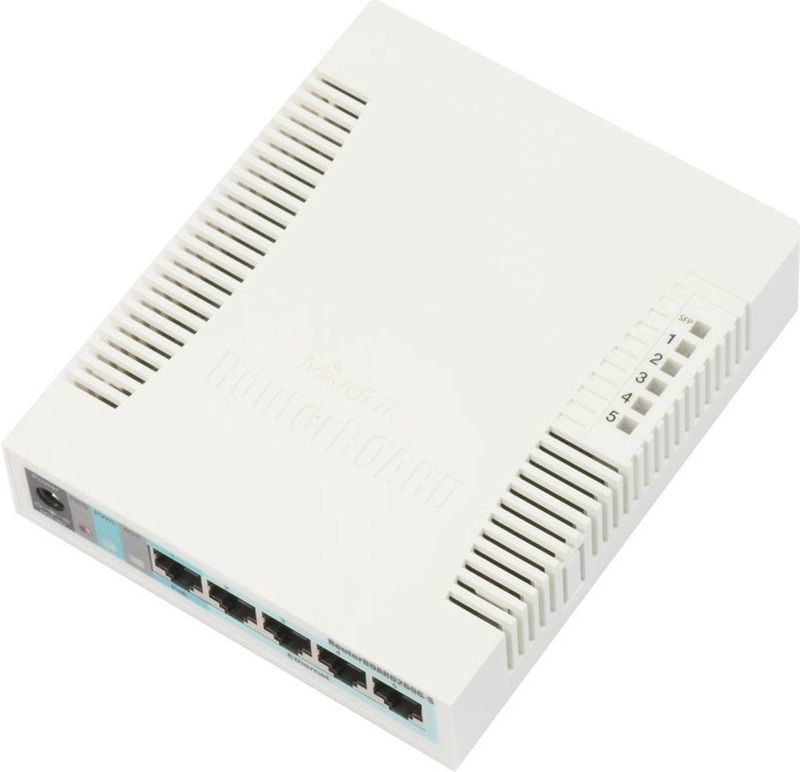 MikroTik - RouterBOARD 260GS - Router - Zwart - Stabiele Netwerkprestaties