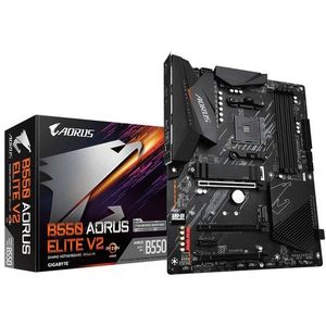 Gigabyte Motherboard Amd B550 Socket (AM4, AMD B550, ATX), Moederbord