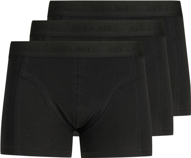 Jack & Jones - Slips - Zwart - Katoen Mix - 3 Eenheden