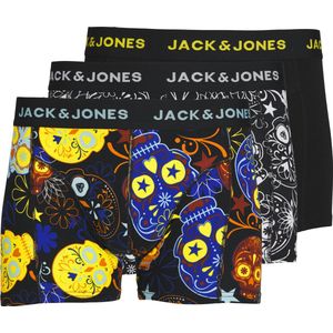 Jack & Jones - Boxershorts - Zwart - 3-pack - Katoen