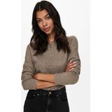 ONLY Trui 'RICA'  bruin gemêleerd