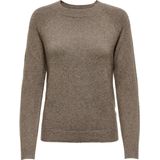 ONLY Trui 'RICA'  bruin gemêleerd