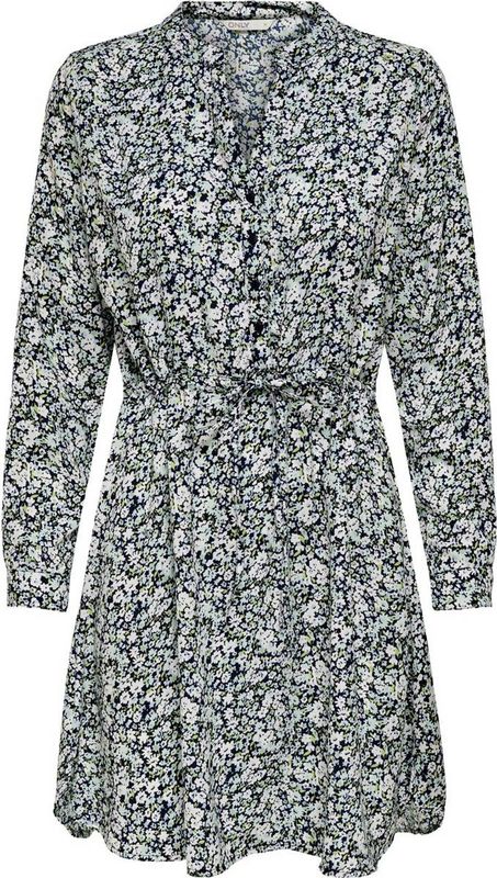 Tuniek - Cory - Bloemenprint - Korte Lengte - Gedrapeerd