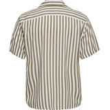 Overhemd - Resort Kraag - Korte Mouwen - Regular Fit