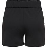 JDY - Regular Fit Shorts - Zwart - Jersey - Riemlussen, Knoop Detail
