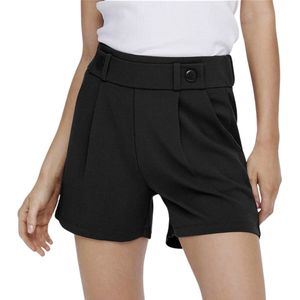 JDY - Regular Fit Shorts - Zwart - Jersey - Riemlussen, Knoop Detail