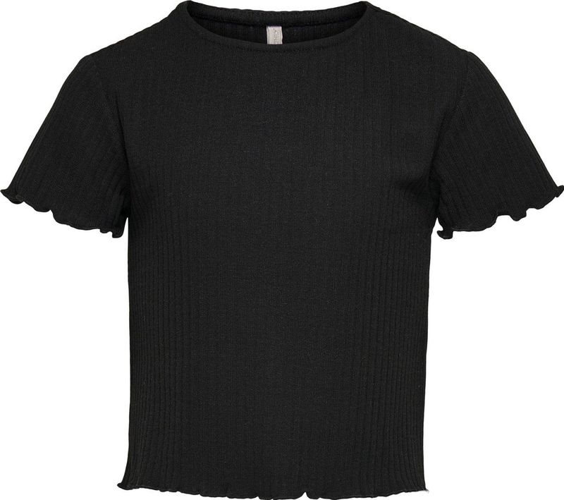 Only Kognella s s o-Neck Top Noos Jrs Meisjes Top - Black