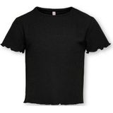 Only Kognella s s o-Neck Top Noos Jrs Meisjes Top - Black
