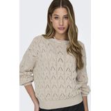 ONLY - Onlbrynn Life Structure - Pullover - Puimsteen - Katoen