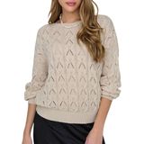 ONLY - Onlbrynn Life Structure - Pullover - Puimsteen - Katoen