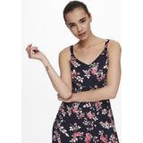 ONLY - ONLKARMEN S/L SHORT DRESS AOP WVN NOOS - Dames Jurk - Multicolor - Katoen