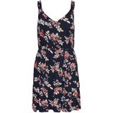 ONLY - ONLKARMEN S/L SHORT DRESS AOP WVN NOOS - Dames Jurk - Multicolor - Katoen