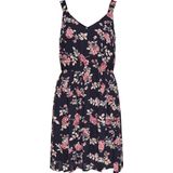 ONLY - ONLKARMEN S/L SHORT DRESS AOP WVN NOOS - Dames Jurk - Multicolor - Katoen
