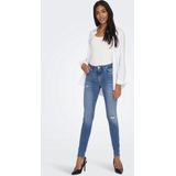 Only - Skinny Jeans - Blauw - 92% Katoen/6% Polyester/2% Elastaan