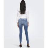 Only - Skinny Jeans - Blauw - 92% Katoen/6% Polyester/2% Elastaan