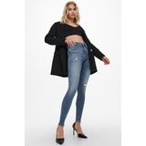 Only - Skinny Jeans - Blauw - 92% Katoen/6% Polyester/2% Elastaan