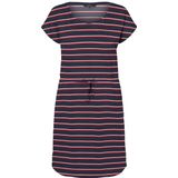 Vero Moda - April - Jerseyjurk - Marineblauw - Katoen - Korte Mouwen