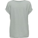 Only Onlmoster Stripe s s o-Neck Top Jrs Noos Dames t-Shirt