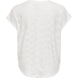 ONLY Onlsmilla S/S Top Jrs Noos T-shirt voor dames, Cloud Danser