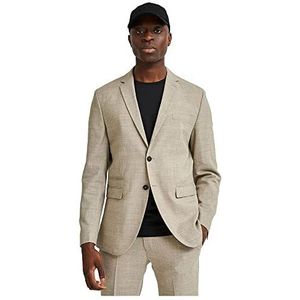 SELECTED HOMME - SLHSLIM-Oasis - Blazer - Beige - Heren
