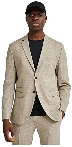 SELECTED HOMME - SLHSLIM-Oasis - Blazer - Beige - Heren