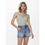 Spaghetti Top - Effen - Jersey - 2 Pack