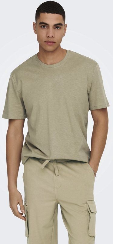 T-shirt - O-hals - Korte Mouwen - Regular Fit