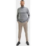 Selected Homme Heren trui SLHBERG ROLL NECK regular fit Grijs Volwassenen