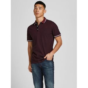 Slim Fit Poloshirt mit Logo-Stitching Modell 'PAULOS'