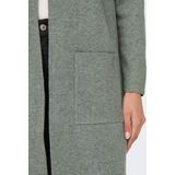 Cardigan - Gebreid - O-hals - Lange Mouwen - 52% Acryl 26% Polyester 22% Nylon