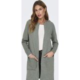 Cardigan - Gebreid - O-hals - Lange Mouwen - 52% Acryl 26% Polyester 22% Nylon