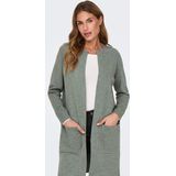 Cardigan - Gebreid - O-hals - Lange Mouwen - 52% Acryl 26% Polyester 22% Nylon