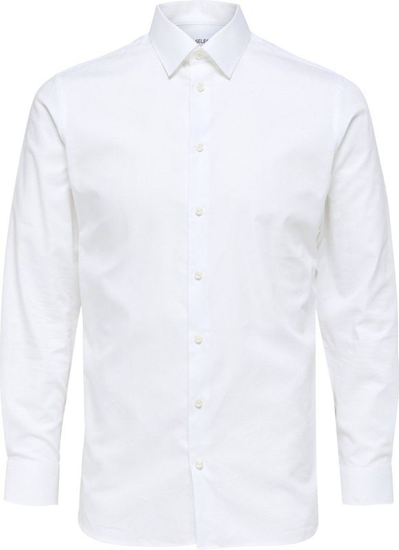 Selected Homme - Oxford Overhemd - Hemelsblauw - 53% Katoen 47% Organisch Katoen