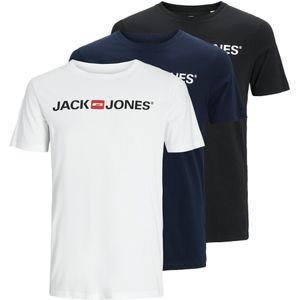 JJECORP LOGO TEE CREW NECK 3PK Herren T-Shirt