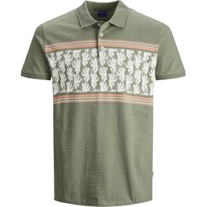 JACK&JONES - JORSUNNY POLO SS - Poloshirt - Groen - 100% Biologisch Katoen