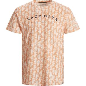 Jack Jones Jorsunny Aop Tee Ss Crew Neck Heren t-Shirt