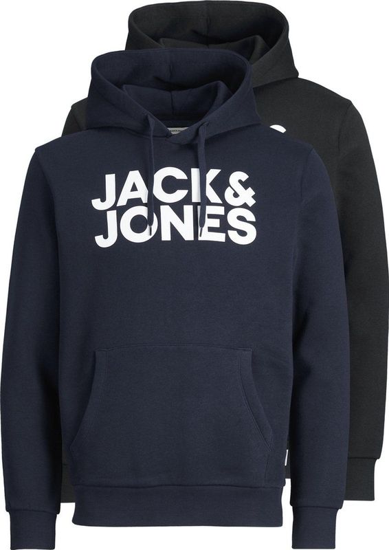 JJECORP LOGO SWEAT HOOD Herren Sweatshirt