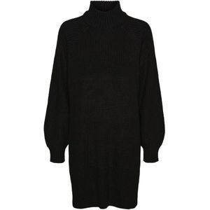 Noisy May Lange jurk - NMTimmy Knit Dress - XS tot L - voor Vrouwen - zwart
