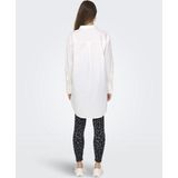 Blouse - Effen - Katoen - Lange Mouw - Losse Pasvorm