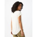 Vero Moda T-shirt Vmbecca Plain Ss Top Ga Noos 10248152 Snow White Dames