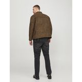 Biker - Bodywarmer - Zwart - PU - Gewatteerde Details