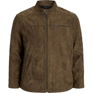 Biker - Bodywarmer - Zwart - PU - Gewatteerde Details