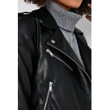 Bikerjack - Zwart - Polyester