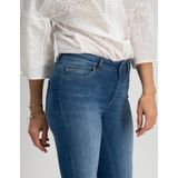 ONLY - ONLBLUSH Life MID SK ANK RAW REA403 - Jeans - Middenblauw