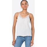 JDY - Top - V-Hals - Mouwloos - Kanten Detail - Regular Fit