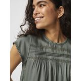 ONLY - ONLHANNOVER S/S SHIRT DRESS - Casual Jurk - Laurel Wreath - Woven