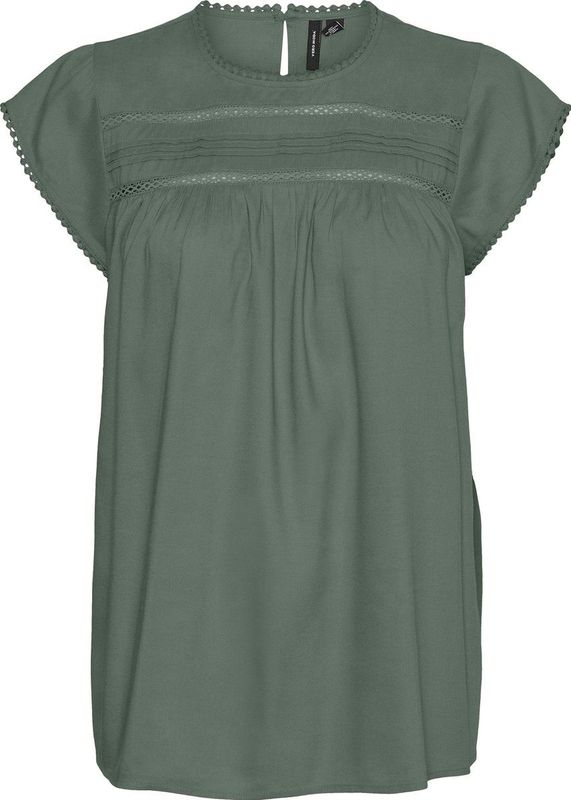 ONLY - ONLHANNOVER S/S SHIRT DRESS - Casual Jurk - Laurel Wreath - Woven